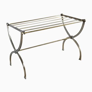 Brass Folding Luggage Rack