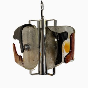 Lampada Mid-Century in vetro di Murano, Italia, anni '60