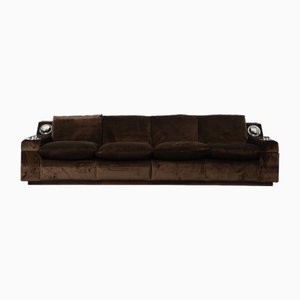 Sofa in Velvet, 1970s