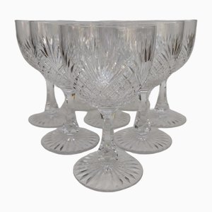 Large Baccarat Crystal Glasses from Baccarat, 1890s, Set of 8