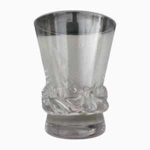 Bicchieri Sorcy vintage in cristallo, anni '50, set di 12