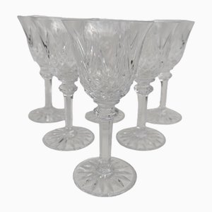 Saint Louis Crystal Aperitif Glasses Sammy Model, 1960s, Set of 6