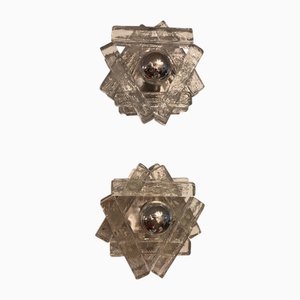 Vintage Wall Lights, 1970s, Set of 2