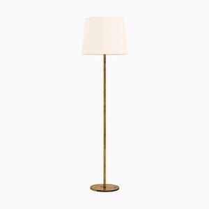 Floor Lamp in Brass by Uno and Östen Kristiansson, 1960s