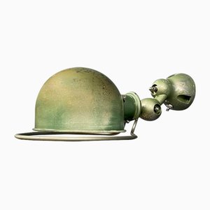 Vespa Green Jielde Wall Lamp, 1950s