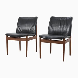 Model 191 Chairs by Finn Juhl, Set of 2