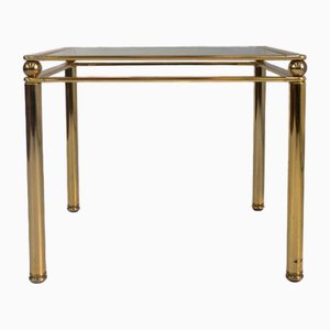 Quadratischer Couchtisch in Gold