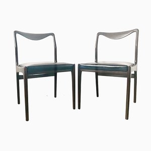 Mid-Century Danish Dining Chairs in Rosewood, 1960s, Set of 2