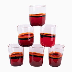 Verres Bora, 1990s, Set de 6