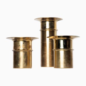 Candleholders by Tapio Wirkkala, 1975, Set of 3