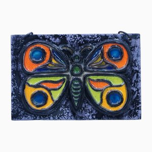 Wall Sculpture with Butterfly Motif, 1960s