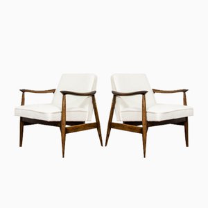 Poltrone GFM-87 di Juliusz Kędziorek per GFM, anni '60, set di 2