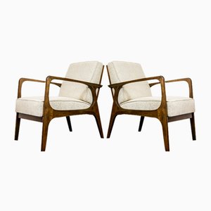 Mid-Century Sessel von Prudnickie Furniture Factory, 1960er, 2er Set