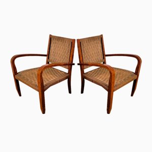 Fauteuils Bauhaus par E. Dieckmann, Set de 2