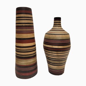 Ethnic Vases, Germany, 1960s, Set of 2