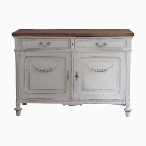 Vintage Chest of Drawers in White, 1900