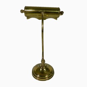Vintage Brass Desk Lamp, 1930s