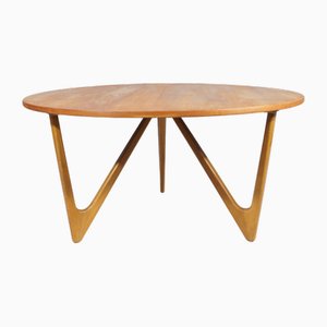 Mod 183 Coffee Table in Teak by Curt Østervig for Jason, Denmark, 1950s