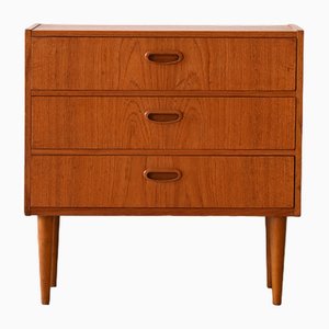 Vintage Teak Nachttisch, 1960er