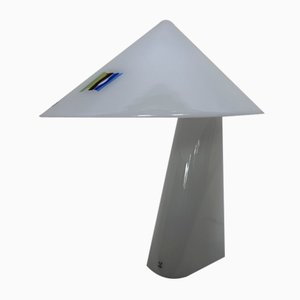 Sculptural Glass Table Lamp from Peill & Putzler, Germany, 1980s