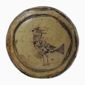 End of the 19th Century Kabyle Berber Iddequi Plate, 1950s