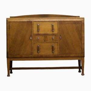 Art Deco Sideboard aus Eiche, 1930er