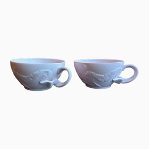 Tasses à Thé Haviland en Porcelaine, Set de 2