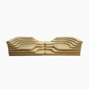 Sofá DS 1025 Terrazza vintage de cuero de Ubald Klug para de Sede