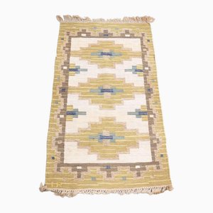 Tapis Mid-Century Tissé Plat, Suède