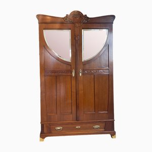 Armoire Art Nouveau en Bois