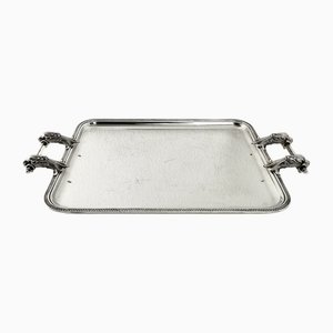 Large Silver-Plated Tray from Wischmann