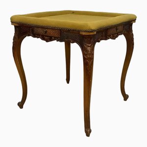 Louis XV Style Games Table in Carved Walnut