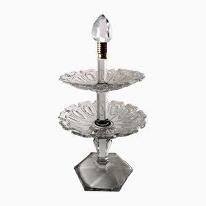 French Art Deco Baccarat Crystal Table Centerpiece, 1900s
