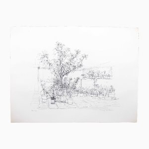 Jurg Keller, Jardin Sud, 1970, Lithographie