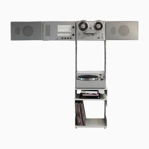 Mobiletto stereo di Dieter Rams per Braun, anni '60