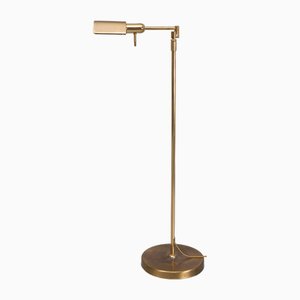 Brass Swing Arm Floor Lamp from Herda, 1980s