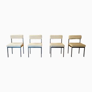 Mid-Century Dining Chairs by Dieter Wäckerlin for Idealheim, 1970s, Set of 4