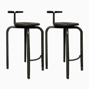 Tabourets de Bar Moto Vintage par Studio Archap pour Magis, Italie, 1980, Set de 2