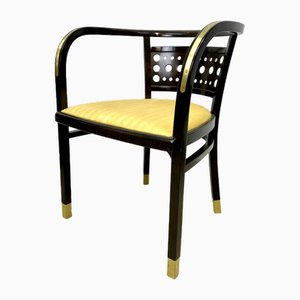 Art Nouveau 1906 Chair by Otto Wagner for Thonet, 1986