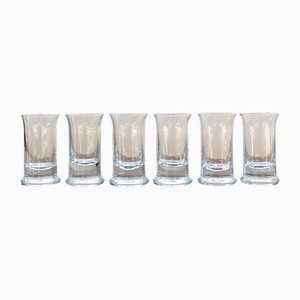 Low Crystal Liqueur Glasses, 1970, Set of 6