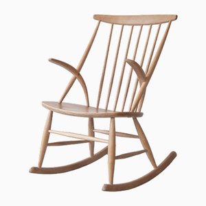 Mid-Century Danish IW3 Rocking Chair, 1960s