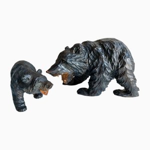 Black Forest Grizzly Bears, 1960s, Set of 2