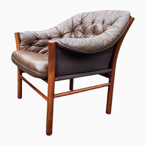 Mid-Century Swedish Armchair Pedro by Gunnar Kentemo for Göte Möbler