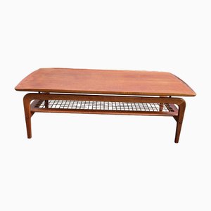 Mid-Century Danish Teak Coffee Table by Arne Hovmand-Olsen for Mogens Kold