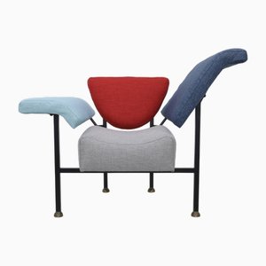 Fauteuil Postmodern Groeten uit Holland par Rob Eckhardt pour Pastoe, 1980s