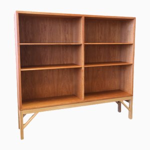 Danish Oak Bookcase by Børge Mogensen for FDB, 1960s