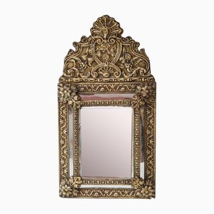 Specchio in ottone, Francia, XIX secolo