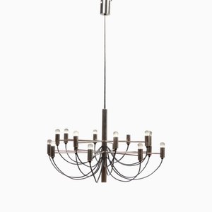 16-Flame Chandelier by Gino Sarfatti for Flos