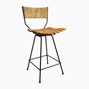 Mid-Century Modern Brutalist Bar Stool or Chair by Arthur Umanoff, USA, 1950