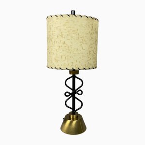 Lámparas de mesita de noche atribuidas a Majestic Lamp Co., años 50